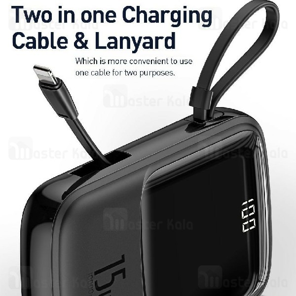 پاور بانک باسئوس Q power  digital  display